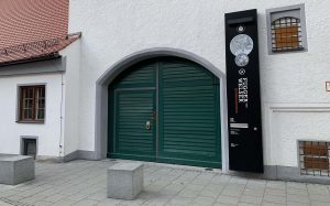 Fugger Welser Museum Wieselhaus Eingang Portal Eingangsportal Sanierung Gemeinschaftsstiftung Mein Augsburg Stiftung Fuggerstadt Foto Andreas Zilse